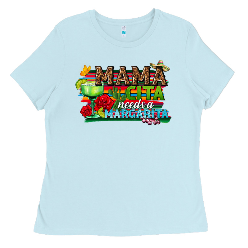 Mama Cita Needs A Margarita Ladies Tee by texasbilliewilder | Teevron