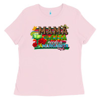 Bubblegum Pink Mama Cita Needs a Margarita Ladies Tee - texasbilliewilder