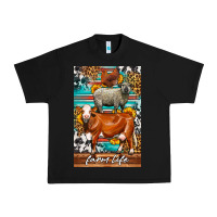 Black Western Farm Life Urban Heavy Tee - LillyAllenDesigns