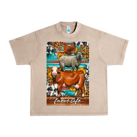 French Oak Western Farm Life Urban Heavy Tee - LillyAllenDesigns