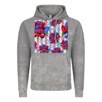 Cloud Rock patriotic roses Vintage Hoodie - BundleAndBundleShop