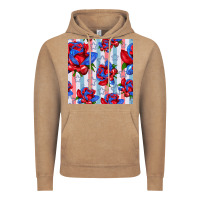 Vintage Coffee patriotic roses Vintage Hoodie - BundleAndBundleShop
