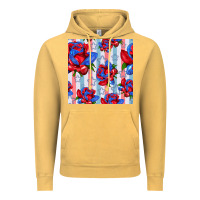 Vintage Mustard patriotic roses Vintage Hoodie - BundleAndBundleShop
