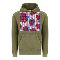 Vintage Olive patriotic roses Vintage Hoodie - BundleAndBundleShop