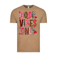 Vintage Coffee good vibes only Vintage Tee - NancyCooperArtShop