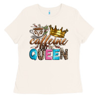 Bone caffeine queen Ladies Tee - Zillion Design Studio