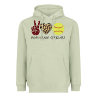 Matcha Peace Love Softball Heavyweight Hoodie - Bettercallsaul