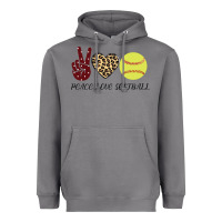 Storm Peace Love Softball Heavyweight Hoodie - Bettercallsaul