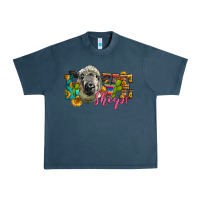 Midnight Navy Western Love Sheeps Urban Heavy Tee - LillyAllenDesigns