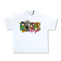 White Western Love Sheeps Urban Heavy Tee - LillyAllenDesigns