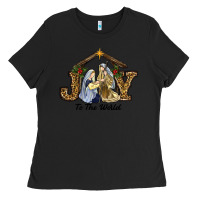 Black christmas oh holly night Ladies Tee - RanaPortraitStore
