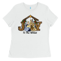 White christmas oh holly night Ladies Tee - RanaPortraitStore