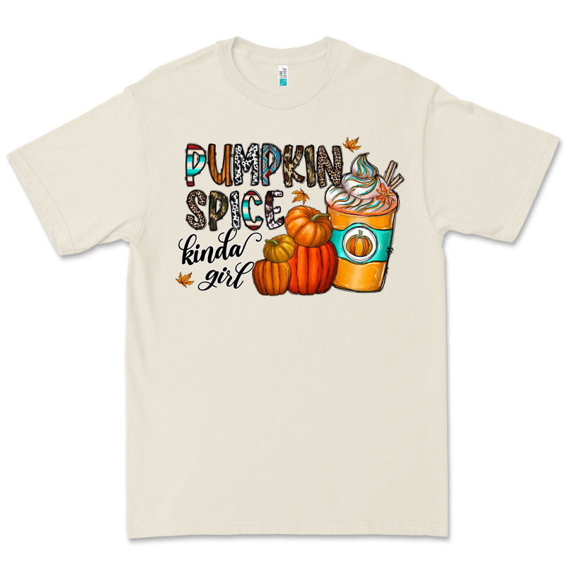 Pumpkin Spice Kinda Girl Premium Tee by CowhideDigitalArt | Teevron