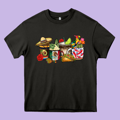 Mexico Coffee Heavy Core Tee Designed By Cts Tumbler Store