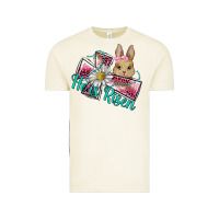 Vintage Arctic he is risen cross rabbit Vintage Tee - BarkalooDesign