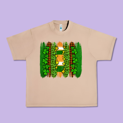 St Patricks  Brushstrokes Urban Heavy Tee Designed By Adodesignshop