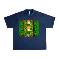Navy st patricks  brushstrokes Urban Heavy Tee - AdoDesignShop