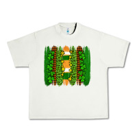 Pistachio st patricks  brushstrokes Urban Heavy Tee - AdoDesignShop