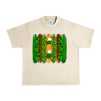 Sandshell st patricks  brushstrokes Urban Heavy Tee - AdoDesignShop