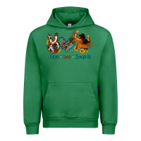 Emerald peace love cowgirls Urban Hoodie - OliviaCreatesArt