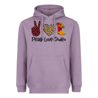 Lavender Peace Love Rodeo Heavyweight Hoodie - Bettercallsaul