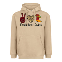 Mushroom Peace Love Rodeo Heavyweight Hoodie - Bettercallsaul