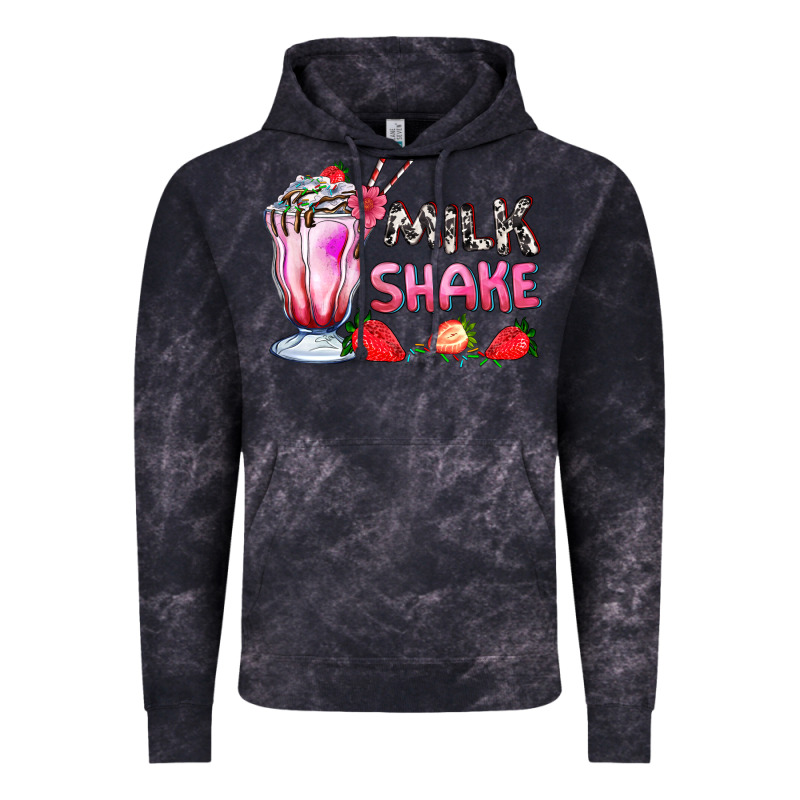 Milkshake With Strawberry Vintage Hoodie by AdoDesignShop | Teevron