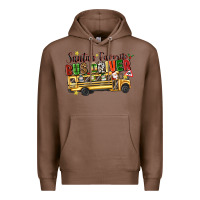 Chestnut santas favorite bus driver Premium Hoodie - texasbilliewilder