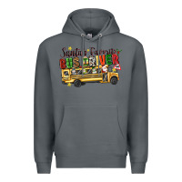 Rock santas favorite bus driver Premium Hoodie - texasbilliewilder