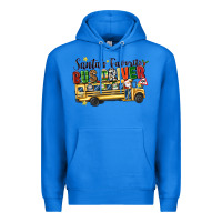 True Royal santas favorite bus driver Premium Hoodie - texasbilliewilder