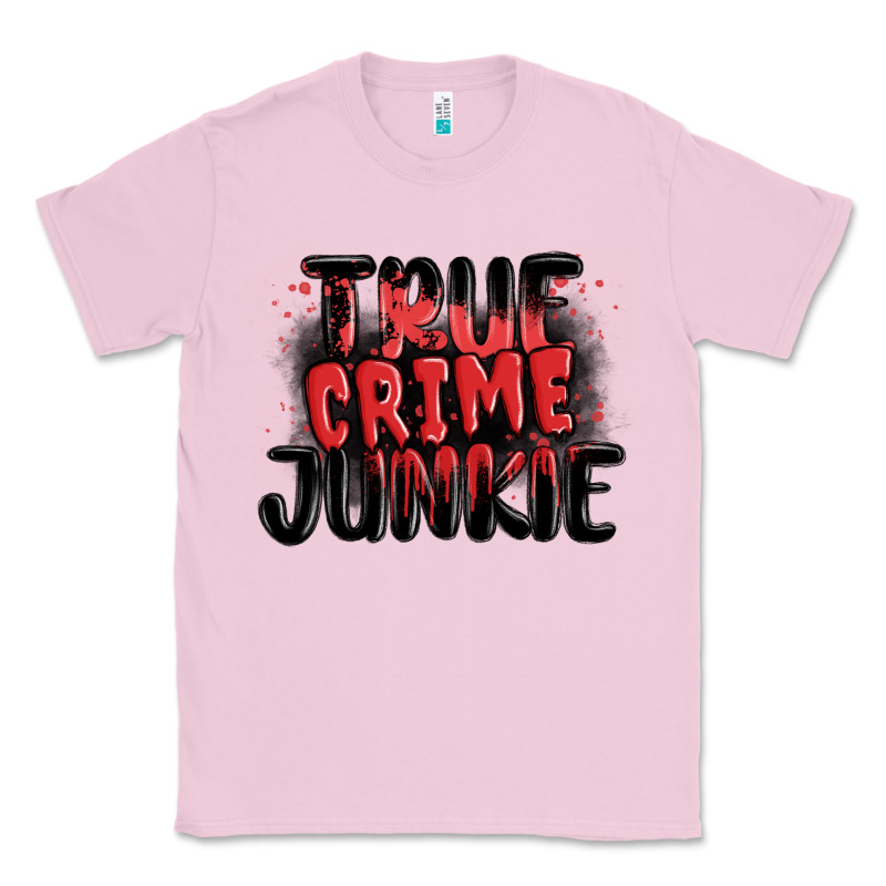 True Crime Junkie Classic Tee by MaliasSmallBusiness | Teevron