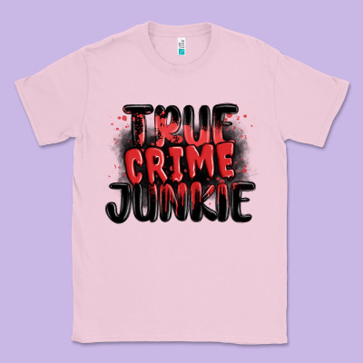 True Crime Junkie Classic Tee Designed By Maliassmallbusiness