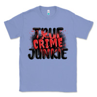 Colony Blue true crime junkie Classic Tee - MaliasSmallBusiness