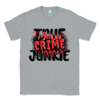 Heather Grey true crime junkie Classic Tee - MaliasSmallBusiness