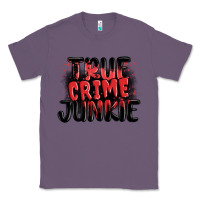 Lavender true crime junkie Classic Tee - MaliasSmallBusiness
