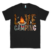 Black Love Camping Classic Tee - CowhideDigitalArt