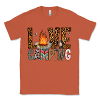 Copper Love Camping Classic Tee - CowhideDigitalArt