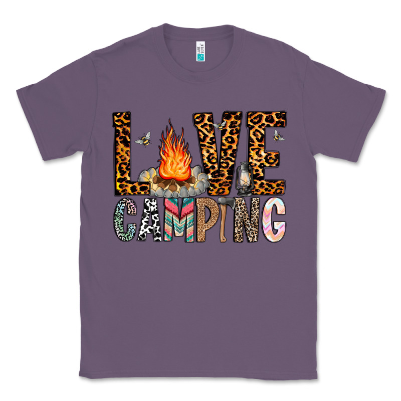 Love Camping Classic Tee by CowhideDigitalArt | Teevron