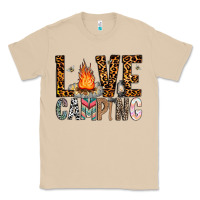 Mushroom Love Camping Classic Tee - CowhideDigitalArt