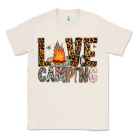 Natural Love Camping Classic Tee - CowhideDigitalArt