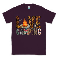 Plum Love Camping Classic Tee - CowhideDigitalArt