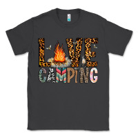 Smoke Love Camping Classic Tee - CowhideDigitalArt
