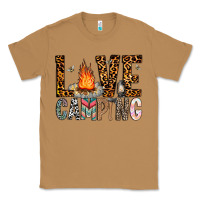 Toasted Coconut Love Camping Classic Tee - CowhideDigitalArt