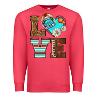 Cardinal American Football love and helmet Premium Sweatshirt - NancyCooperArtShop