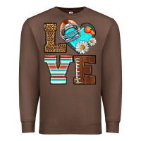 American Football Love And Helmet Premium Sweatshirt | Teevron