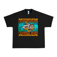 Black sunflowers cowhide leopard texas map Urban Heavy Tee - BarkalooDesign