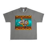 Tornado sunflowers cowhide leopard texas map Urban Heavy Tee - BarkalooDesign