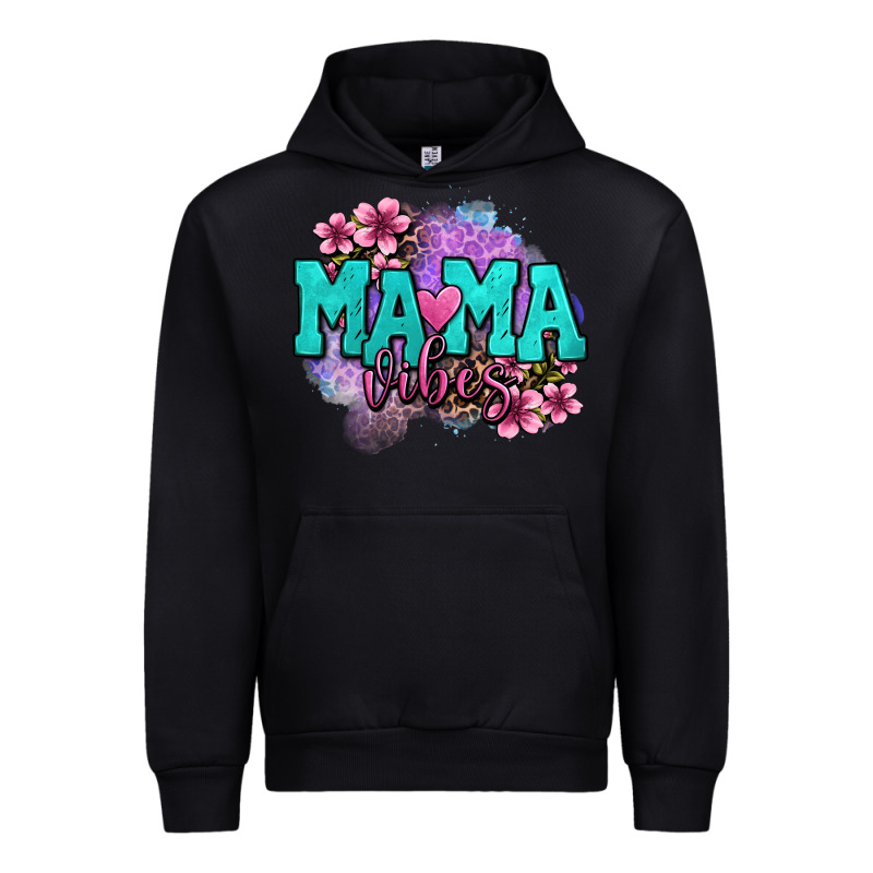 Mama Vibes Floral Urban Hoodie by OliviaCreatesArt | Teevron