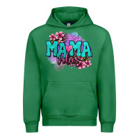 Emerald mama vibes floral Urban Hoodie - OliviaCreatesArt