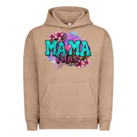 Pigment Burro mama vibes floral Urban Hoodie - OliviaCreatesArt